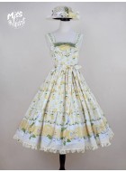 Miss Point Lemon Chicken Long Edition JSK(Reservation/2 Colours/Full Payment Without Shipping)